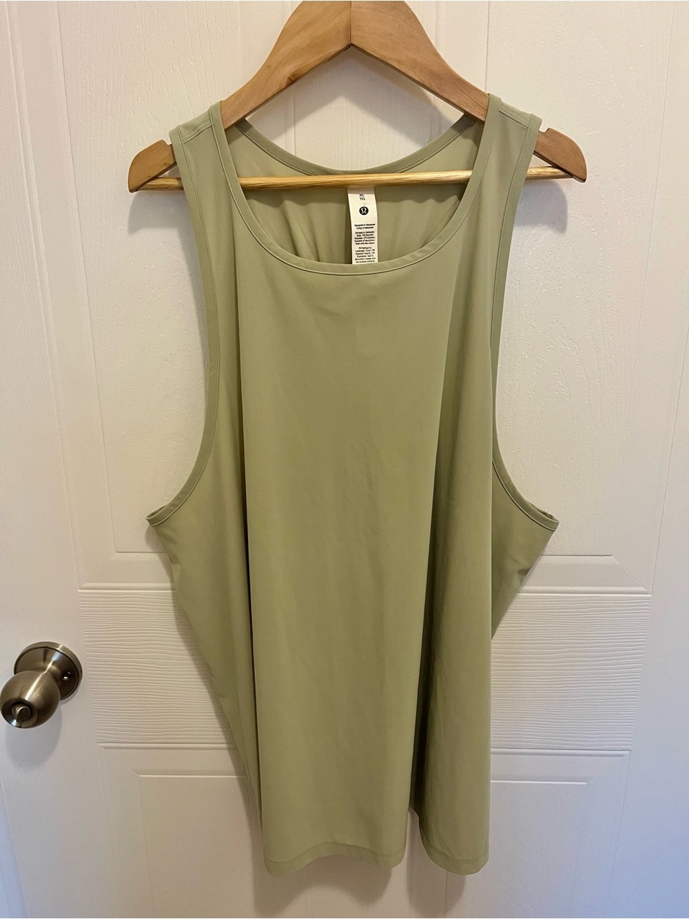 Lululemon Sleeveless Top in Beautiful Sage Green
